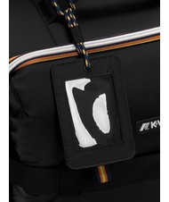KWAY BLOSSAC  Cărucior pentru bagaje de m&acirc;nă impermeabil negru pur/negru pur - Bagaje de m&acirc;nă - 4