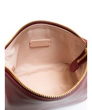 COCCINELLE CHERRY Geantă mică de umăr din piele roșu granat - Genți femei - 5