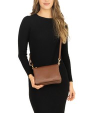 LESAC SIMONA Geantă de umăr din piele Tris dollar ars - Genți femei - 4