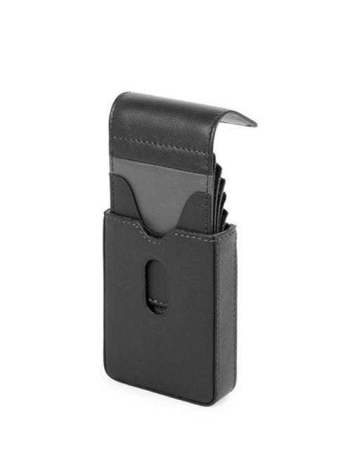 CAMPIONARIO - URBAN Suport card din piele negru - Portofele bărbați