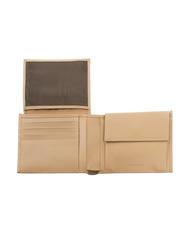 PIQUADRO CAMPIONARIO - MODUS Portofel de monede din piele cu clapă - Portofele bărbați