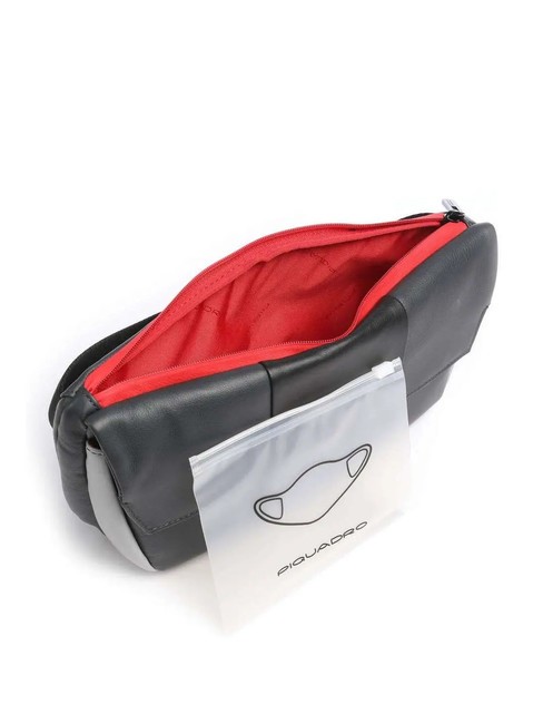 CAMPIONARIO -  URBAN Geanta din piele Gri - Borsete de br&acirc;u