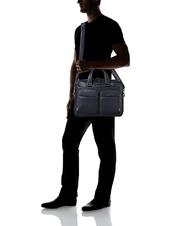 PIQUADRO CAMPIONARIO - MODUS Servieta din piele pentru pc 14" albastru - Serviete birou - 7