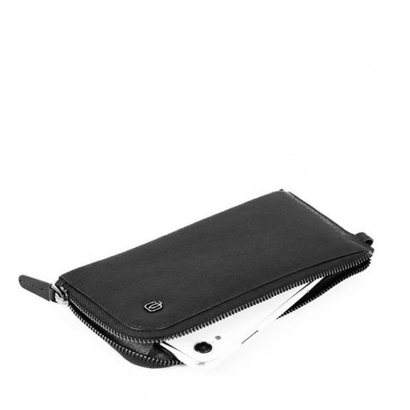 CAMPIONARIO - BLACK SQUARE Portofel cu suport pentru smartphone negru - Husă pentru tabletă și organizator