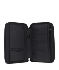 PIQUADRO CAMPIONARIO - MODUS Suport document din piele negru - Husă pentru tabletă și organizator - 2