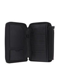PIQUADRO CAMPIONARIO - MODUS Suport document din piele negru - Husă pentru tabletă și organizator - 3