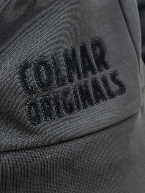 TECHNICAL Hanorac cu logo-ul în relief negru - hanorace