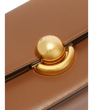 FURLA SFERA Geanta de umar din piele cu clapa coniac - Genți femei - 3