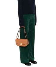 FURLA SFERA Geanta de umar din piele cu clapa coniac - Genți femei - 5