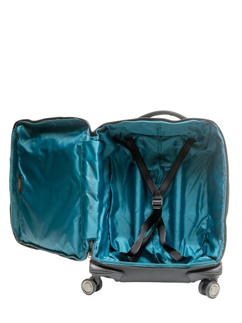 CORNER SPECIALE GOMMATO Cărucior pentru bagaje de mână rezistent la apă negru - Bagaje de mână