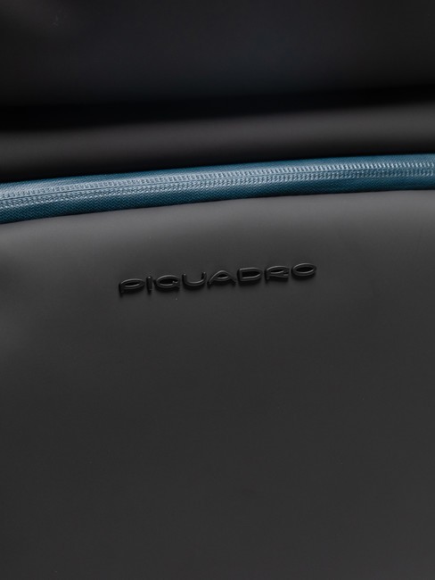 CORNER SPECIALE GOMMATO Cărucior pentru bagaje de mână rezistent la apă negru - Bagaje de mână