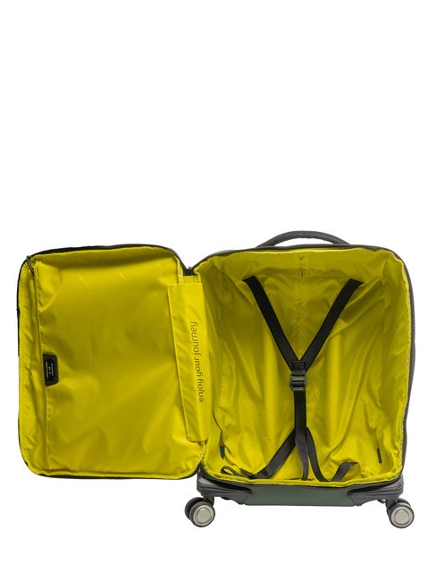 CORNER SPECIALE GOMMATO Cărucior pentru bagaje de mână rezistent la apă VERDE - Bagaje de mână