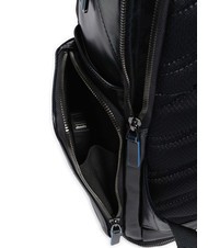 PIQUADRO BLUE SQUARE  Rucsac pentru laptop din piele de 15,6". albastru - Rucsacuri pentru laptop - 3