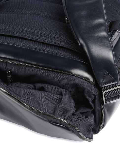 BLUE SQUARE  Rucsac pentru laptop din piele de 15,6". albastru - Rucsacuri pentru laptop