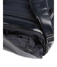 PIQUADRO BLUE SQUARE  Rucsac pentru laptop din piele de 15,6". albastru - Rucsacuri pentru laptop - 4