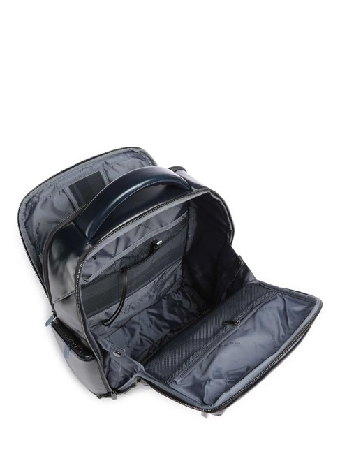 BLUE SQUARE  Rucsac pentru laptop din piele de 15,6". albastru - Rucsacuri pentru laptop