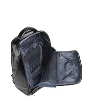 PIQUADRO BLUE SQUARE Rucsac din piele, suport laptop 14". negru - Rucsacuri pentru laptop - 4