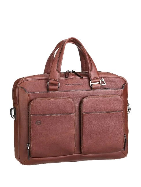 Dosarul BLACK SQUARE, suport pentru PC 15 " PIELE - Serviete birou