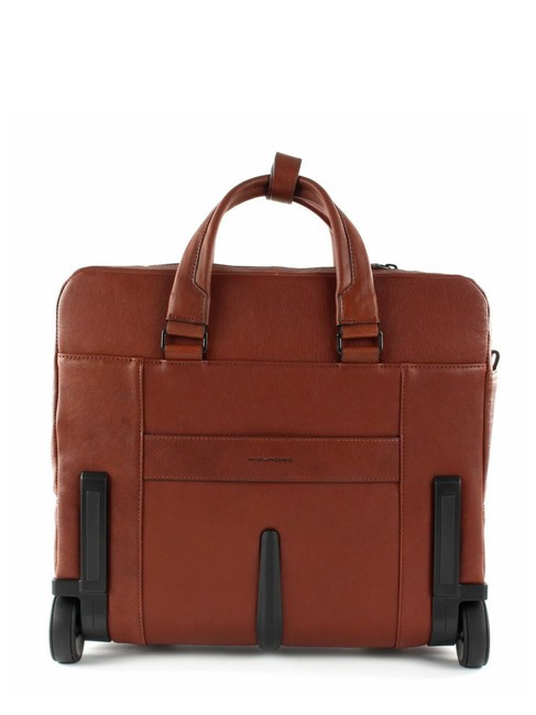 CAMPIONARIO - BLACK SQUARE Troler pilot pentru laptop de 15,6", din piele PIELE - Troler pilot - Cumpără online!