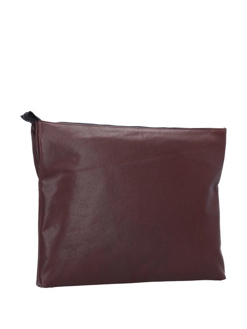 CAMPIONARIO - HARPER Pochette plat din piele MORO - Husă pentru tabletă și organizator