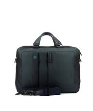 PIQUADRO Folderul P16, port pentru computer 15.6 "- iPad 10.5" CHEVRON ALBASTRU - Serviete birou - 4