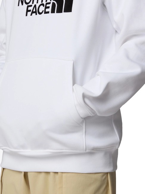 DREW PEAK Hanorac cu gluga tnf alb / tnf negru - hanorace