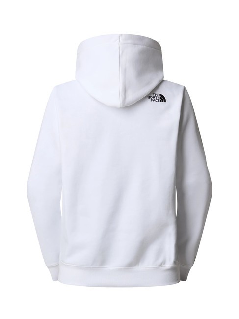 DREW PEAK Hanorac cu gluga tnf alb / tnf negru - hanorace