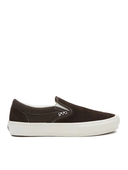 SKATE SLIP-ON Adidași de skate maro ciocolata - Pantofi bărbați
