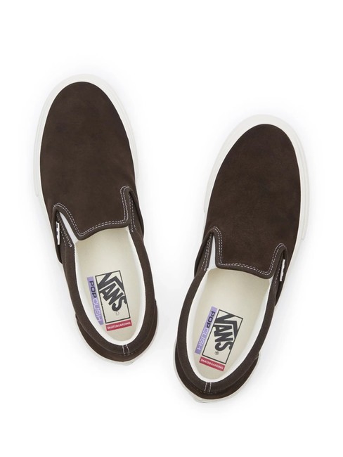 SKATE SLIP-ON Adidași de skate maro ciocolata - Pantofi bărbați