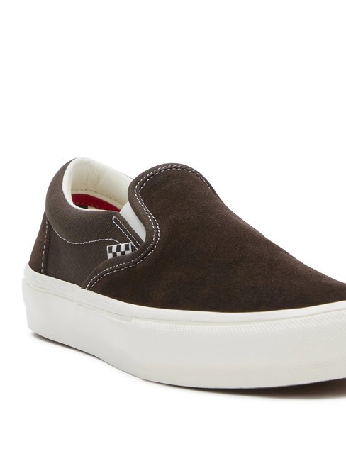 SKATE SLIP-ON Adidași de skate maro ciocolata - Pantofi bărbați