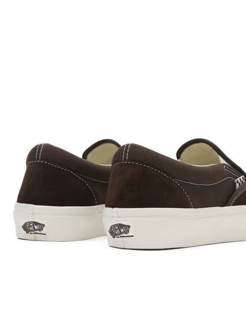 SKATE SLIP-ON Adidași de skate maro ciocolata - Pantofi bărbați