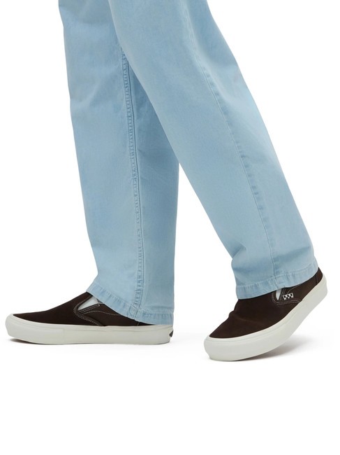 SKATE SLIP-ON Adidași de skate maro ciocolata - Pantofi bărbați