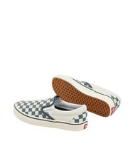 VANS CLASSIC SLIP-ON  Pantofi de p&acirc;nză verde/alb adevărat - Pantofi unisex - 4