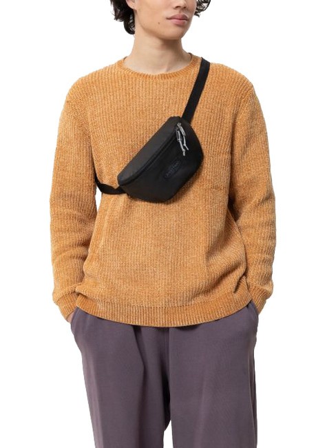 SPRINGER Geantă de talie prelată neagră - Borsete de brâu