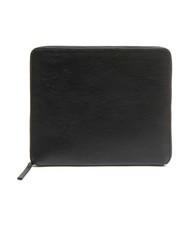 PIQUADRO CAMPIONARIO - PYRAMID Clipboard din piele negru - Husă pentru tabletă și organizator - 3