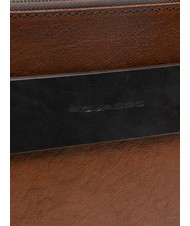 PIQUADRO CAMPIONARIO - PYRAMID Clipboard din piele BROWN - Husă pentru tabletă și organizator - 3