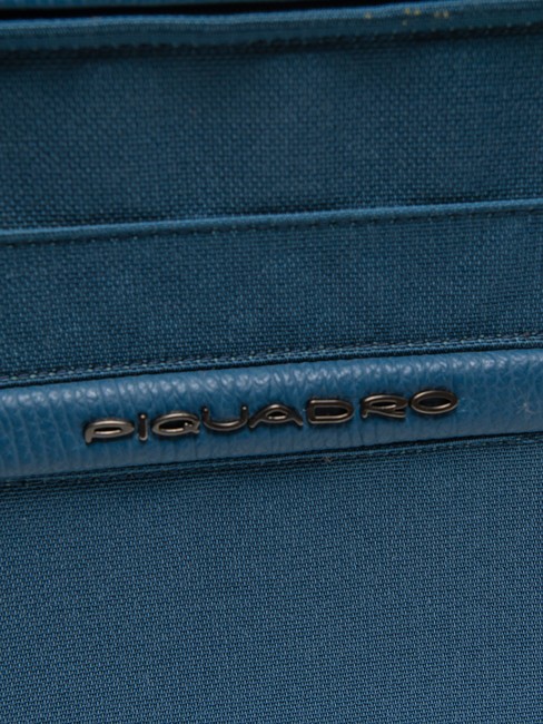 CAMPIONARIO - SIGNO Clipboard A4 din piele și material textil aviație - Husă pentru tabletă și organizator