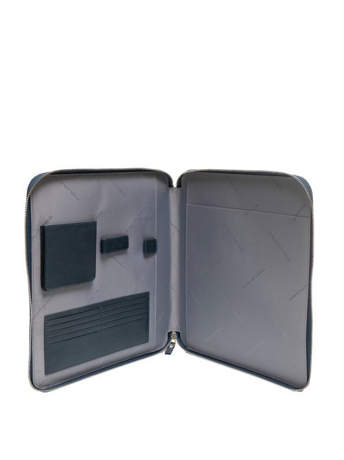 CAMPIONARIO - PQ-BIOS Clipboard A4 din piele și material textil albastru - Husă pentru tabletă și organizator