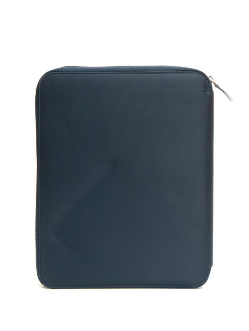 CAMPIONARIO - PQ-BIOS Clipboard A4 din piele și material textil albastru - Husă pentru tabletă și organizator