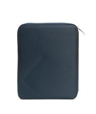PIQUADRO CAMPIONARIO - PQ-BIOS Clipboard A4 din piele și material textil albastru - Husă pentru tabletă și organizator - 3