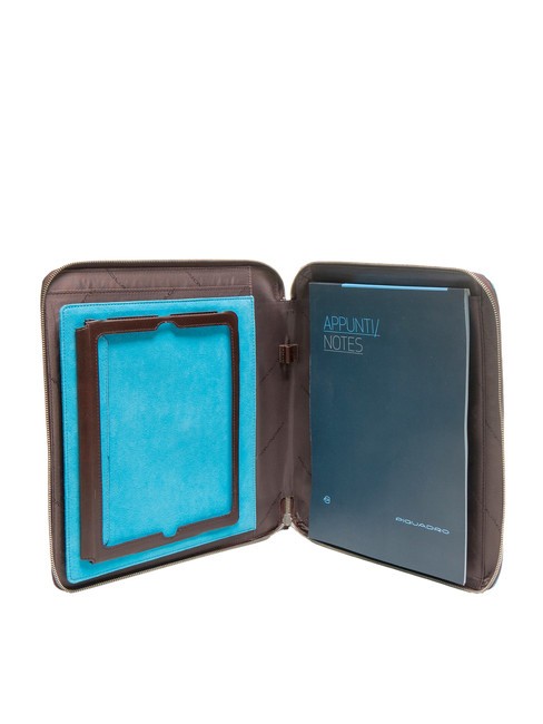 CAMPIONARIO - BLUE SQUARE  BLUE SQUARE Notepad A4 MAHOGANY - Husă pentru tabletă și organizator