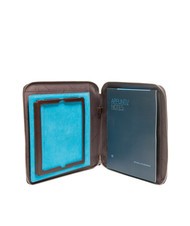 PIQUADRO CAMPIONARIO - BLUE SQUARE  BLUE SQUARE Notepad A4 MAHOGANY - Husă pentru tabletă și organizator - 2