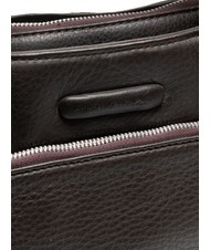 PIQUADRO CAMPIONARIO - MODUS Servieta din piele, suport laptop de 15,6". cu părul negru - Serviete birou - 3