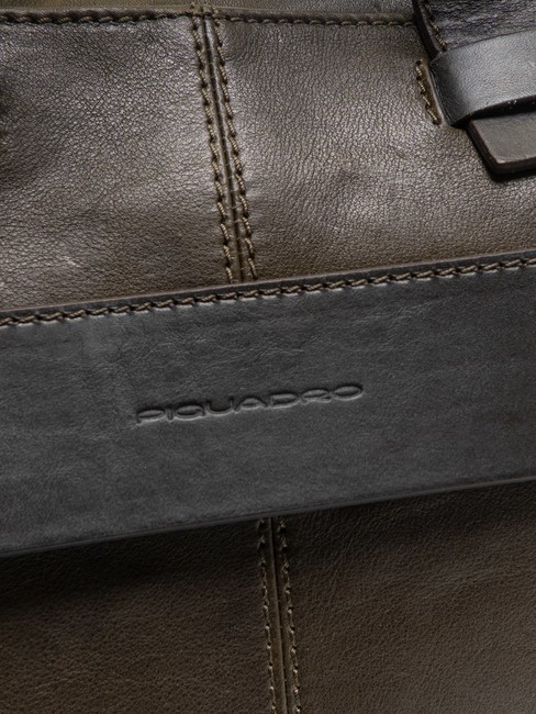 CAMPIONARIO Dosar vertical PYRAMID pentru PC 14 " VERDE - Serviete birou