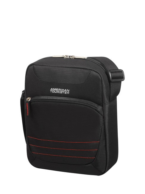 BOMBAY BEACH Pungă BLACK - Genți de umăr bărbați