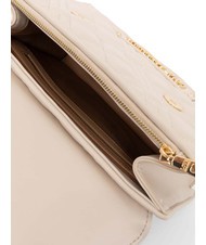 LOVE MOSCHINO QUILTED Geanta servieta cu bareta de umar fildeş - Genți femei - 5