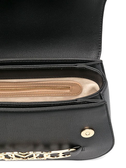 HEART CHAIN Geanta de mana cu curea de umar negru - Genți femei