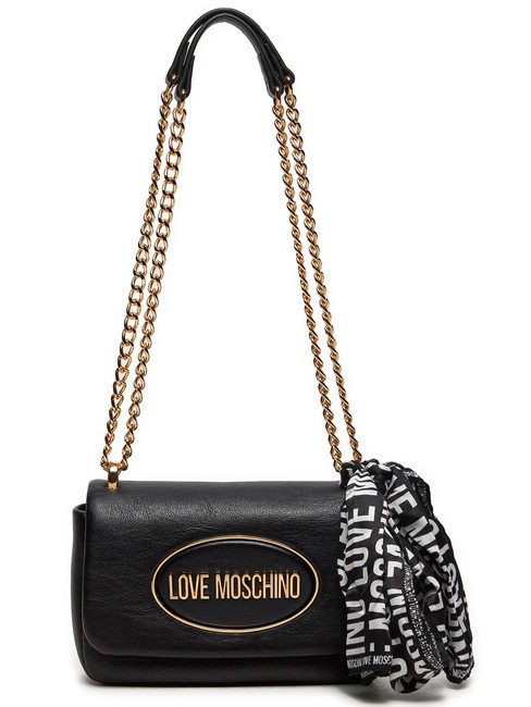 FOULARD Micro geanta de umar negru - Genți femei