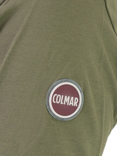 MONDAY Tricou polo stretch cu m&acirc;neci scurte tufiș - maiou Polo