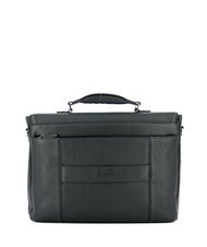 PIQUADRO MODUS Servieta din piele pentru pc 15" albastru - Serviete birou - 4